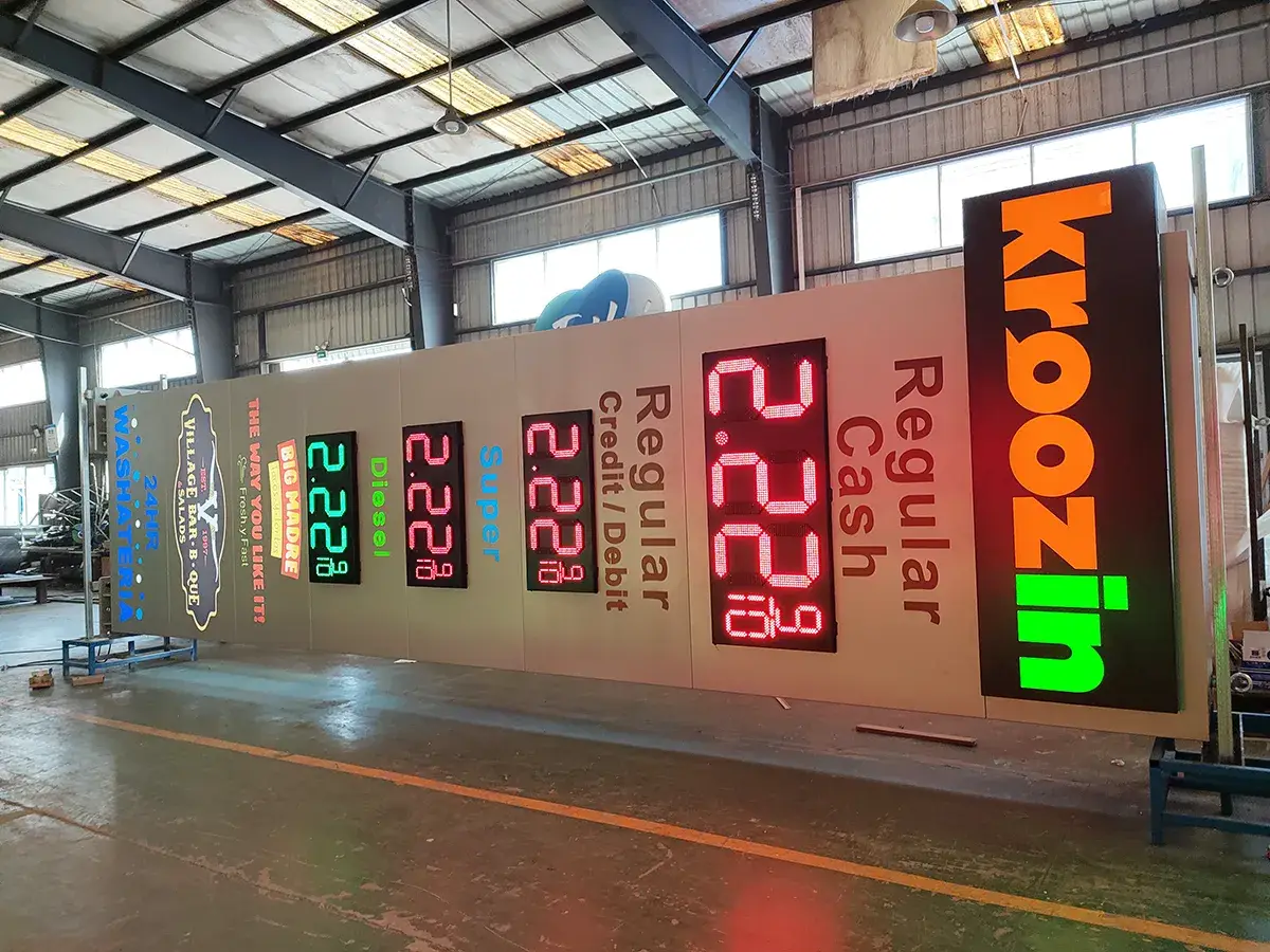 kroozin pylon sign
