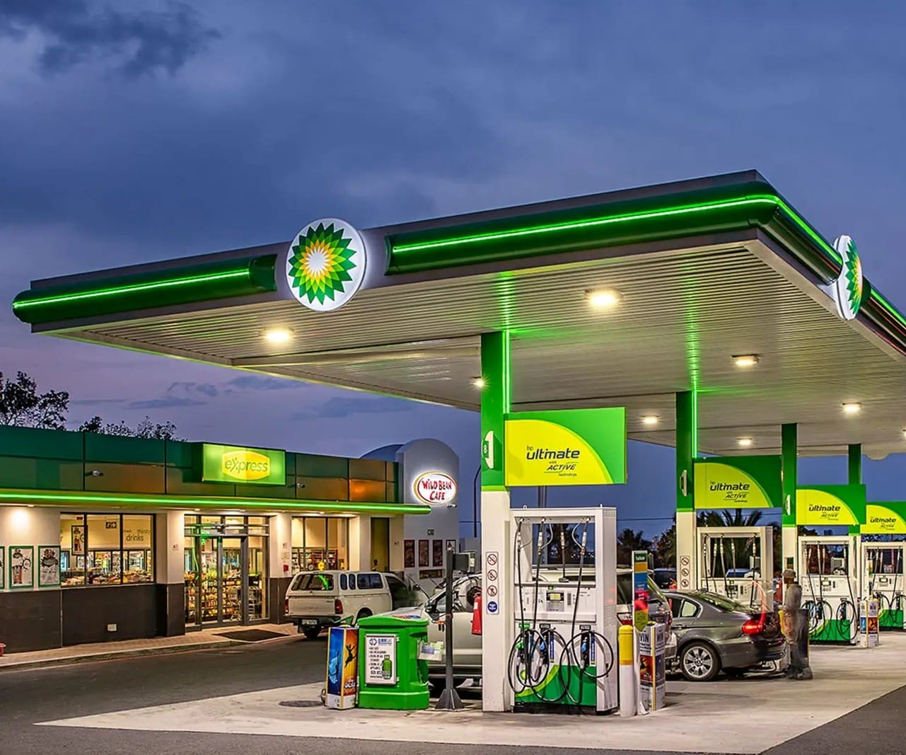 BP gas station signage project