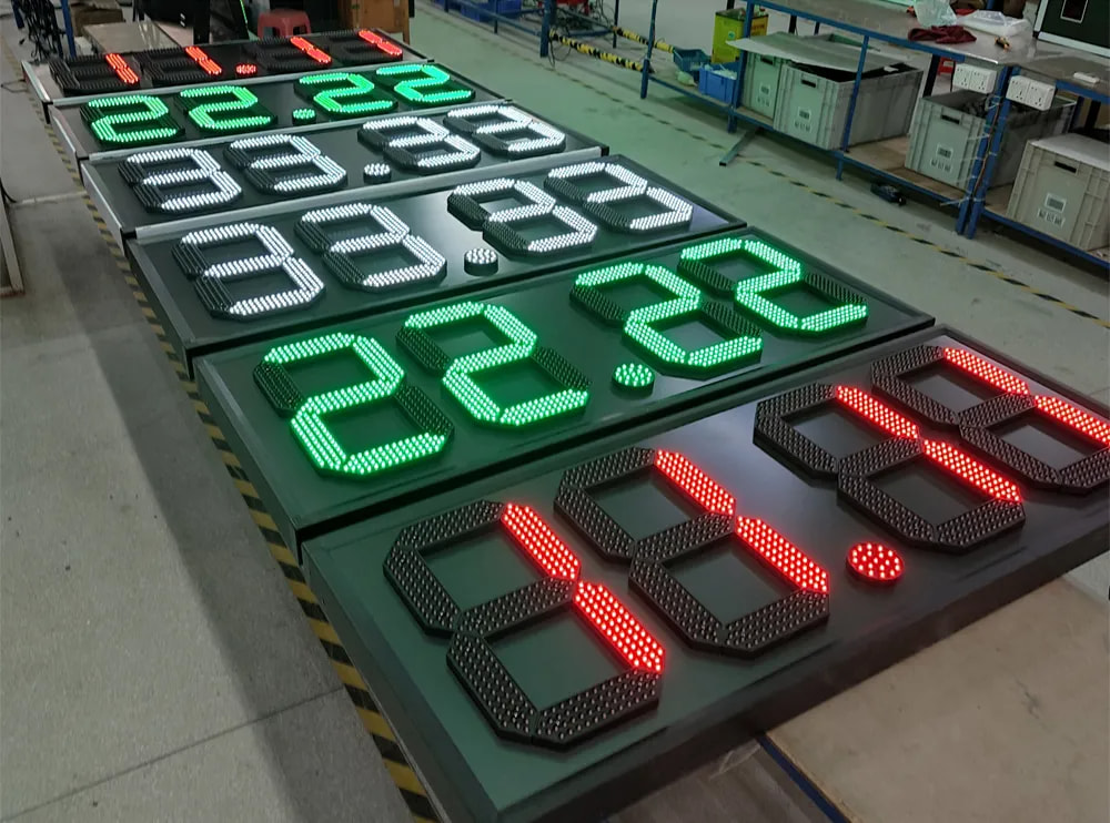 led gas price sign