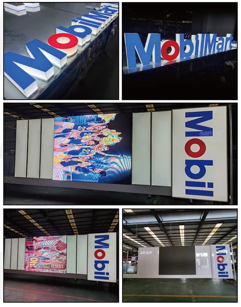 mobil sign