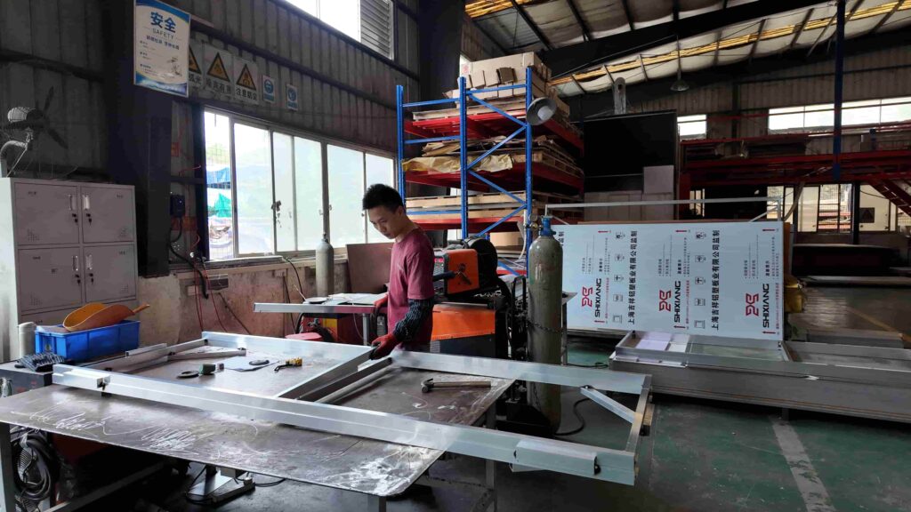 grand view factory Structural Steel Framework