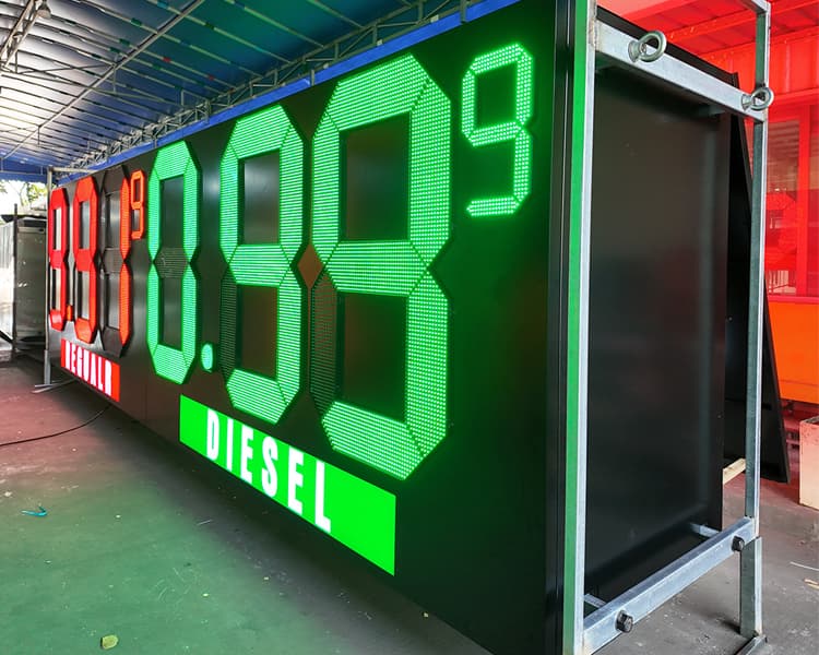 LED Fuel Price Displays