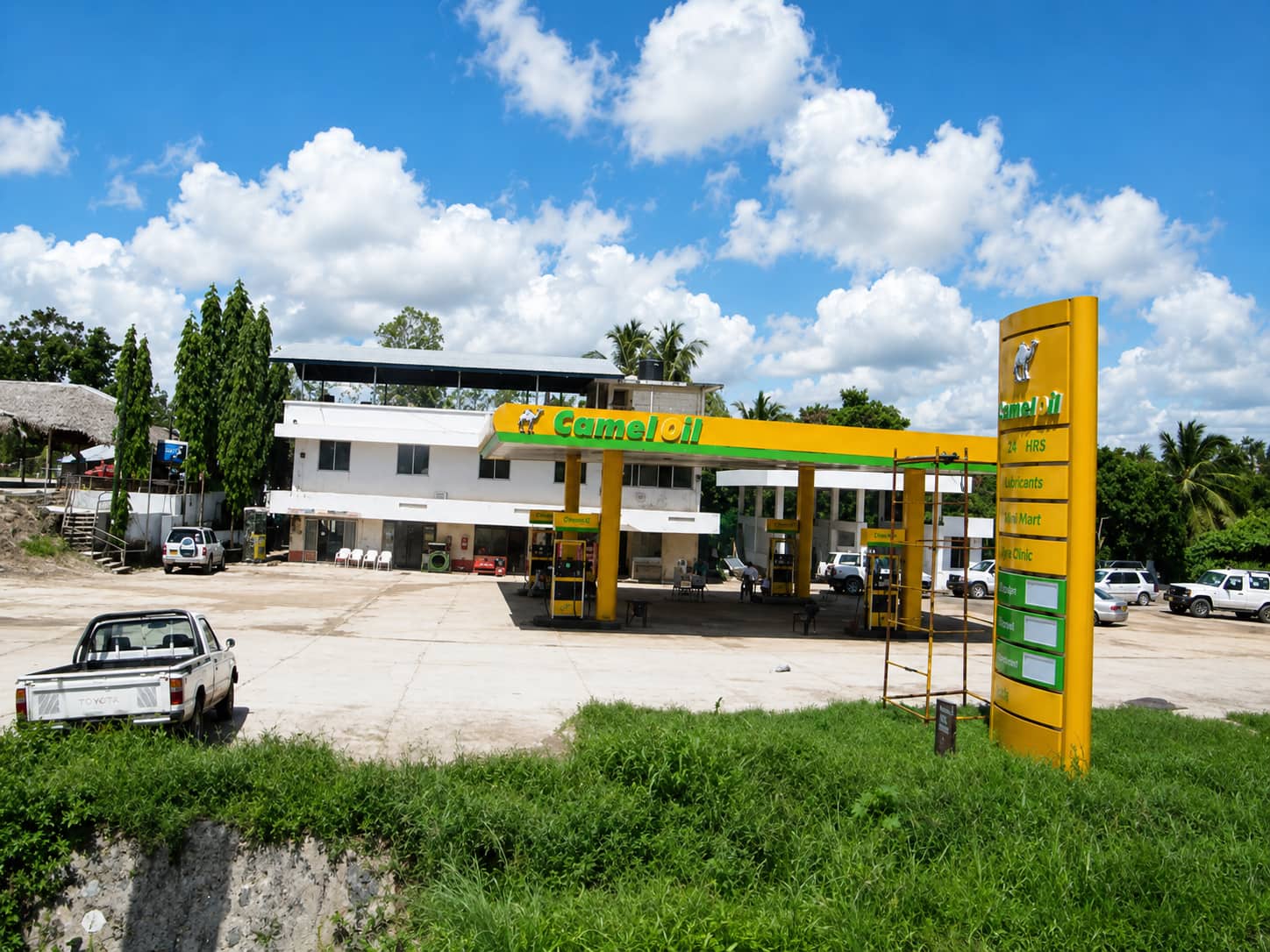 Complete gas station branding project
