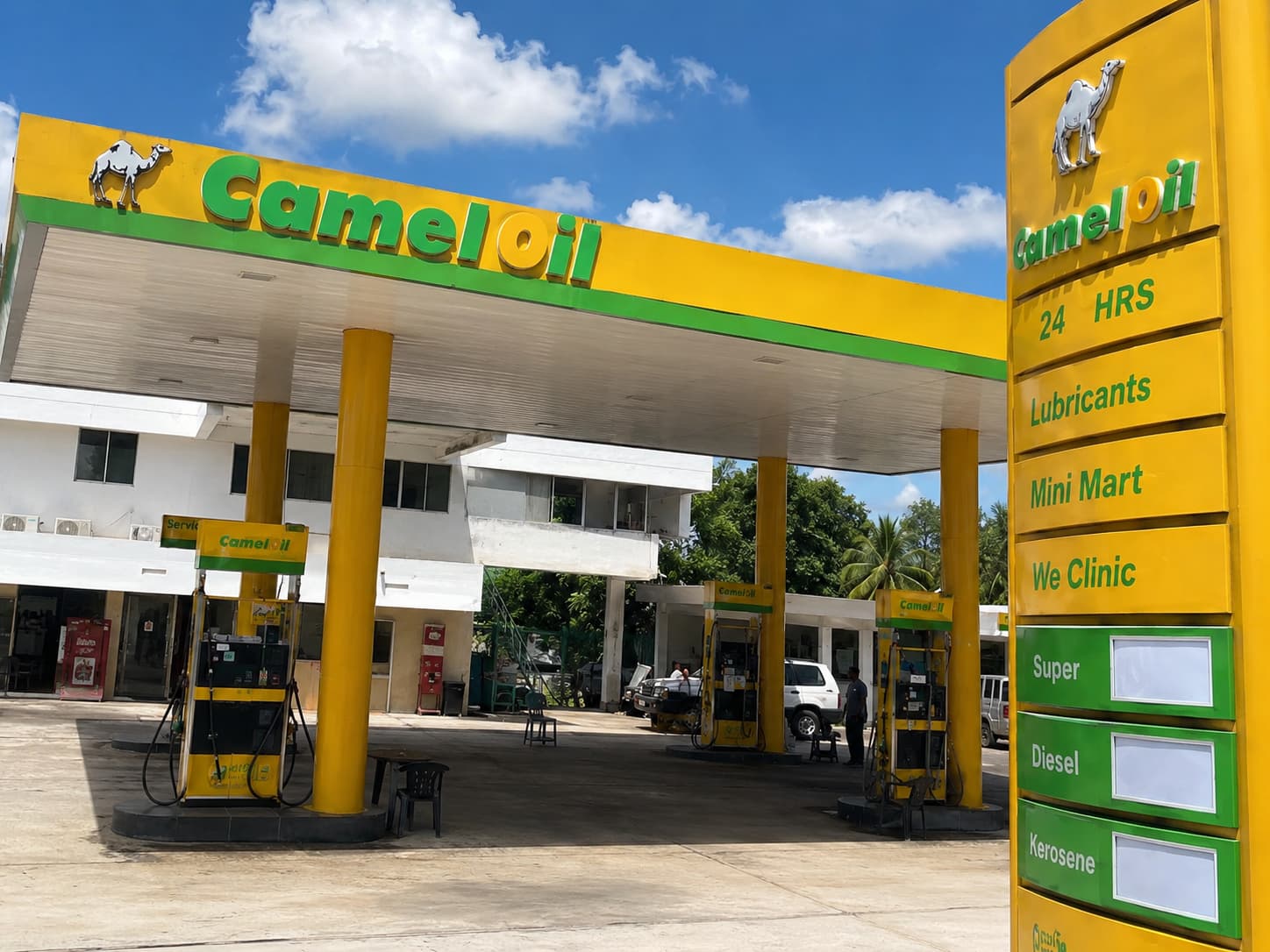 Complete branded gas station project