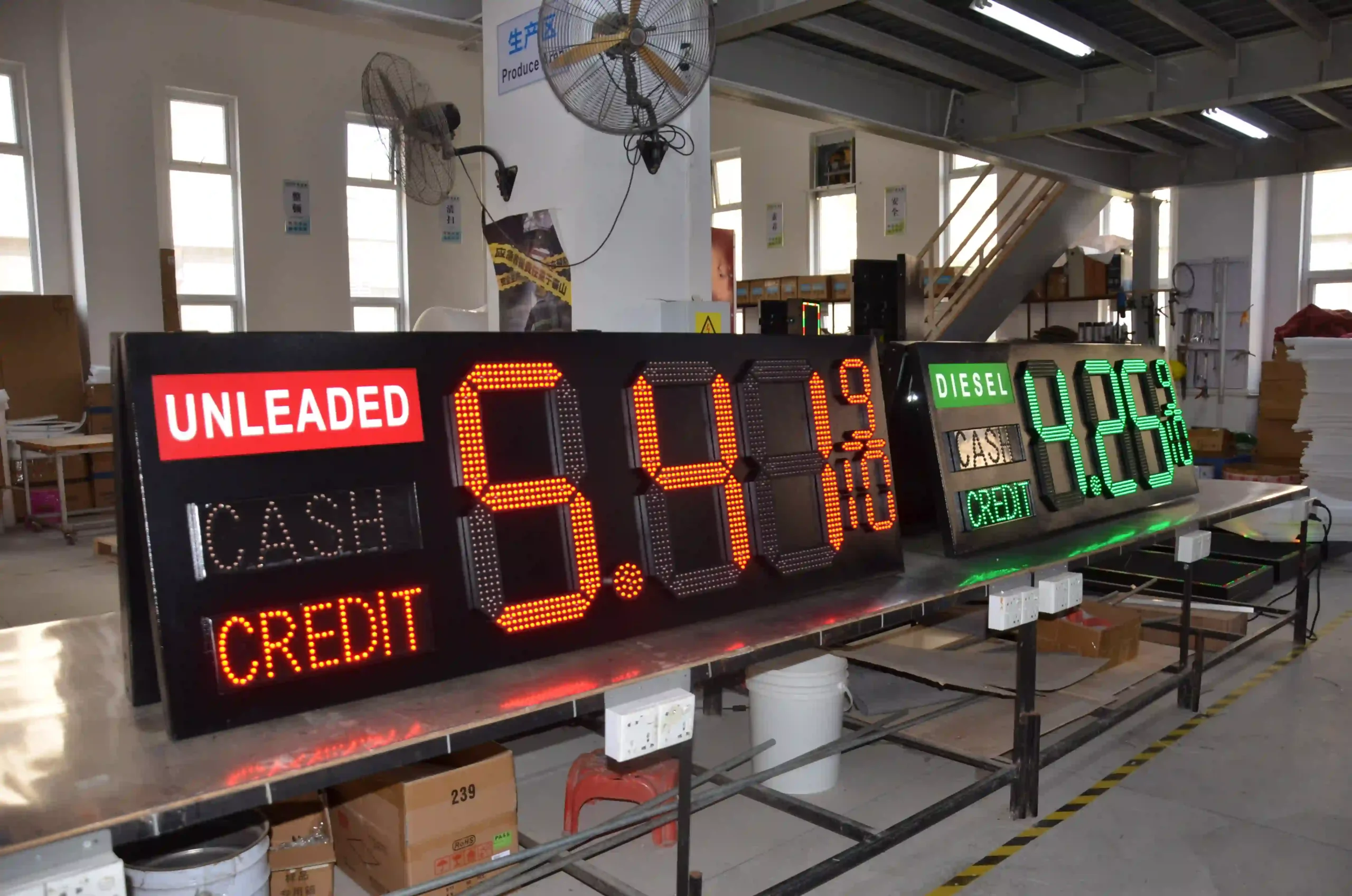 Led Gas Price Sign Project