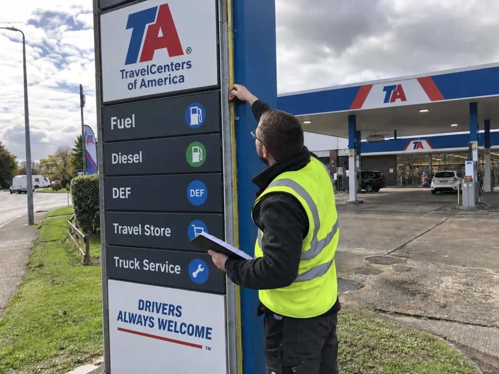 ta-fuel-station-signage-site-survey